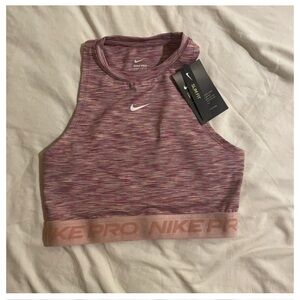 Nike Women's Pink Sports Top